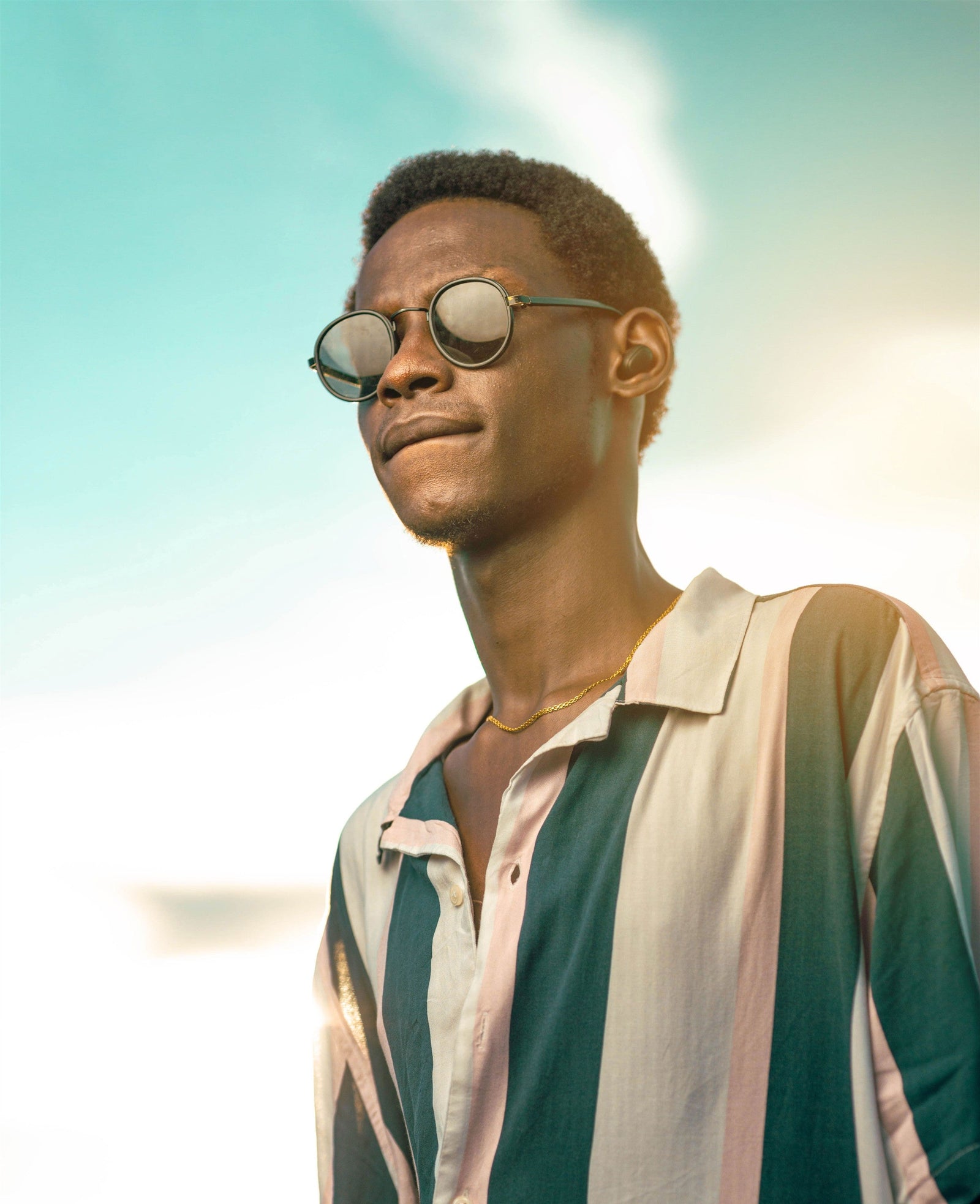 Man wearing Kova sunglasses