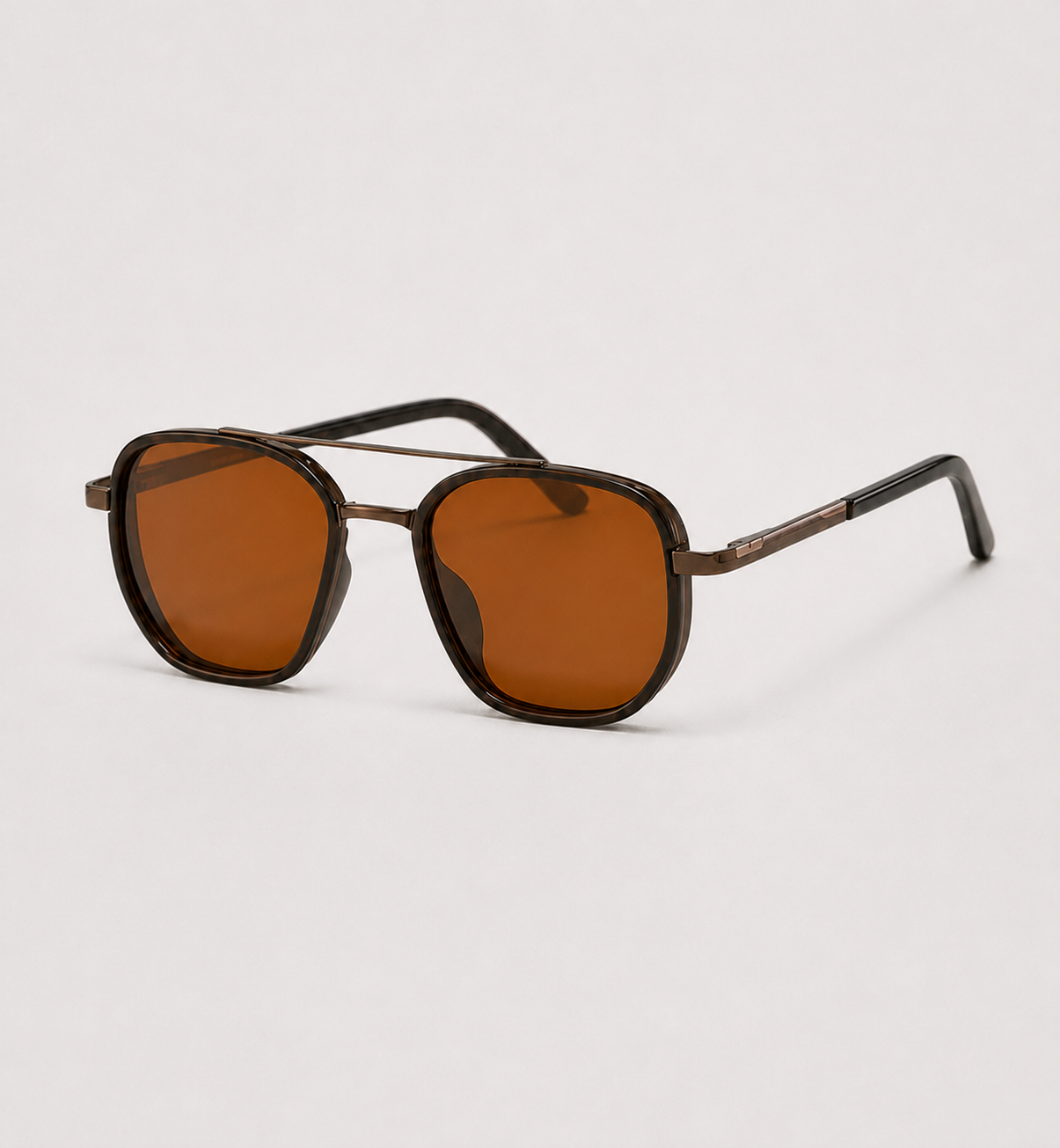 Polarisierte Sonnenbrille quadratischer Form