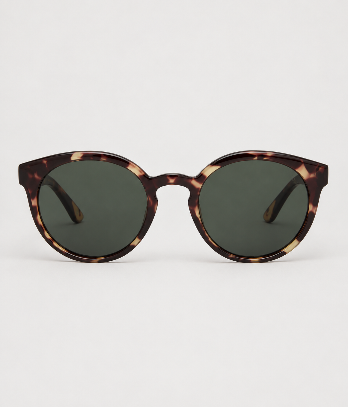 Retro Round Acetate Sunglasses