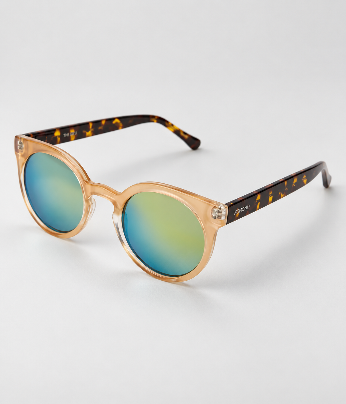 Retro Round Acetate Sunglasses