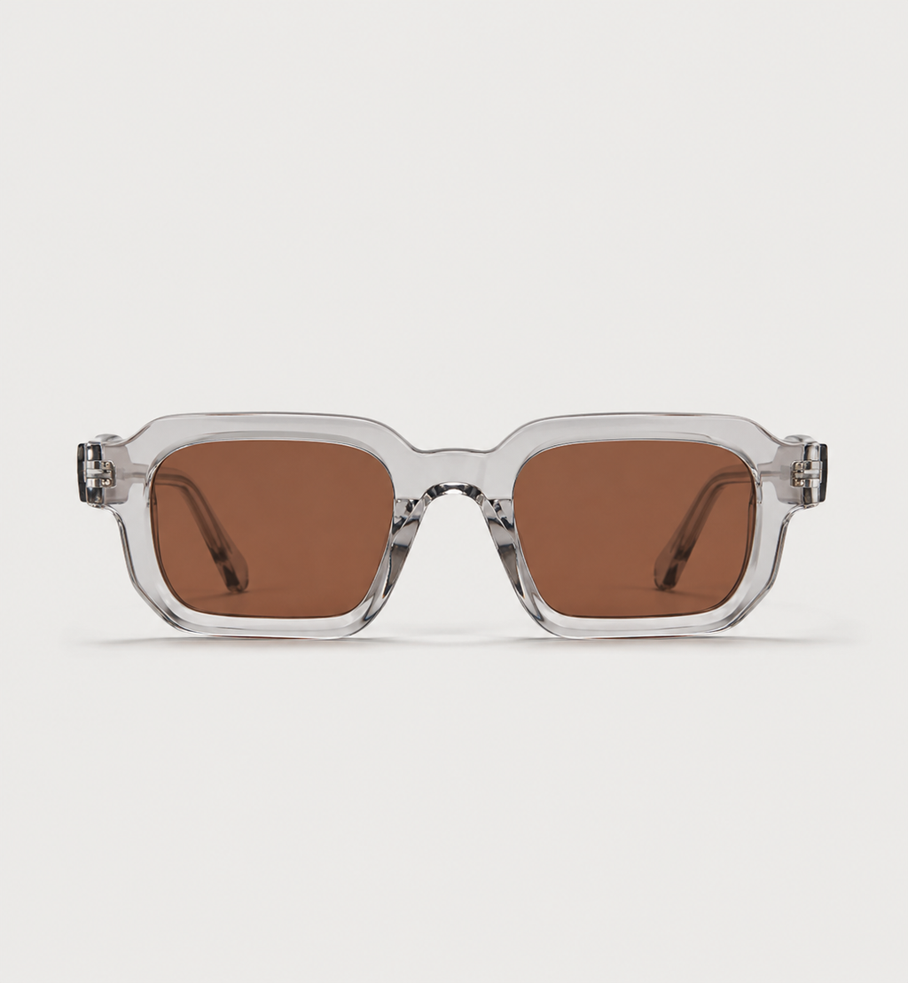 Verspiegelte rechteckige Sonnenbrille