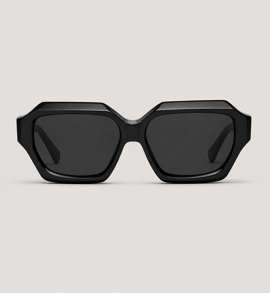Markante Polygon-Sonnenbrille