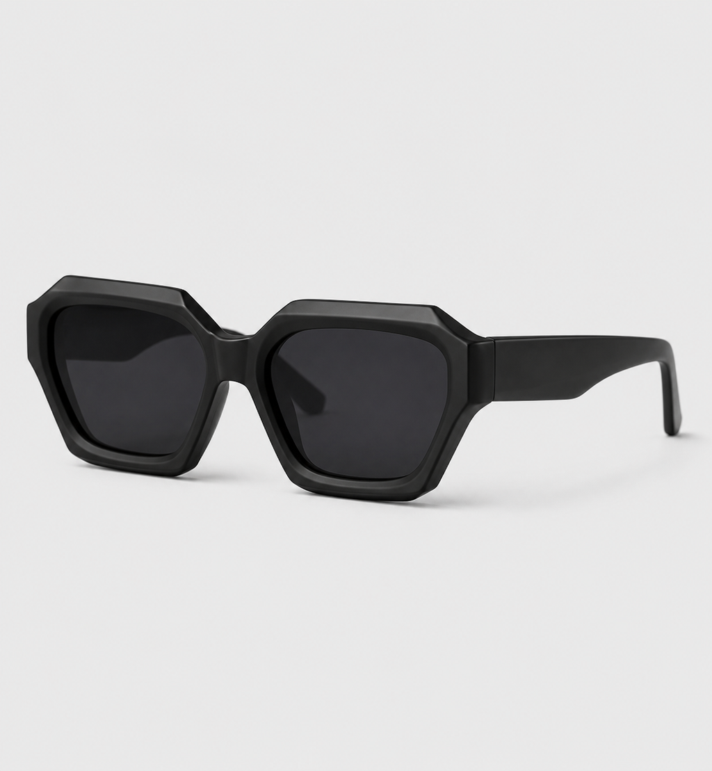 Markante Polygon-Sonnenbrille
