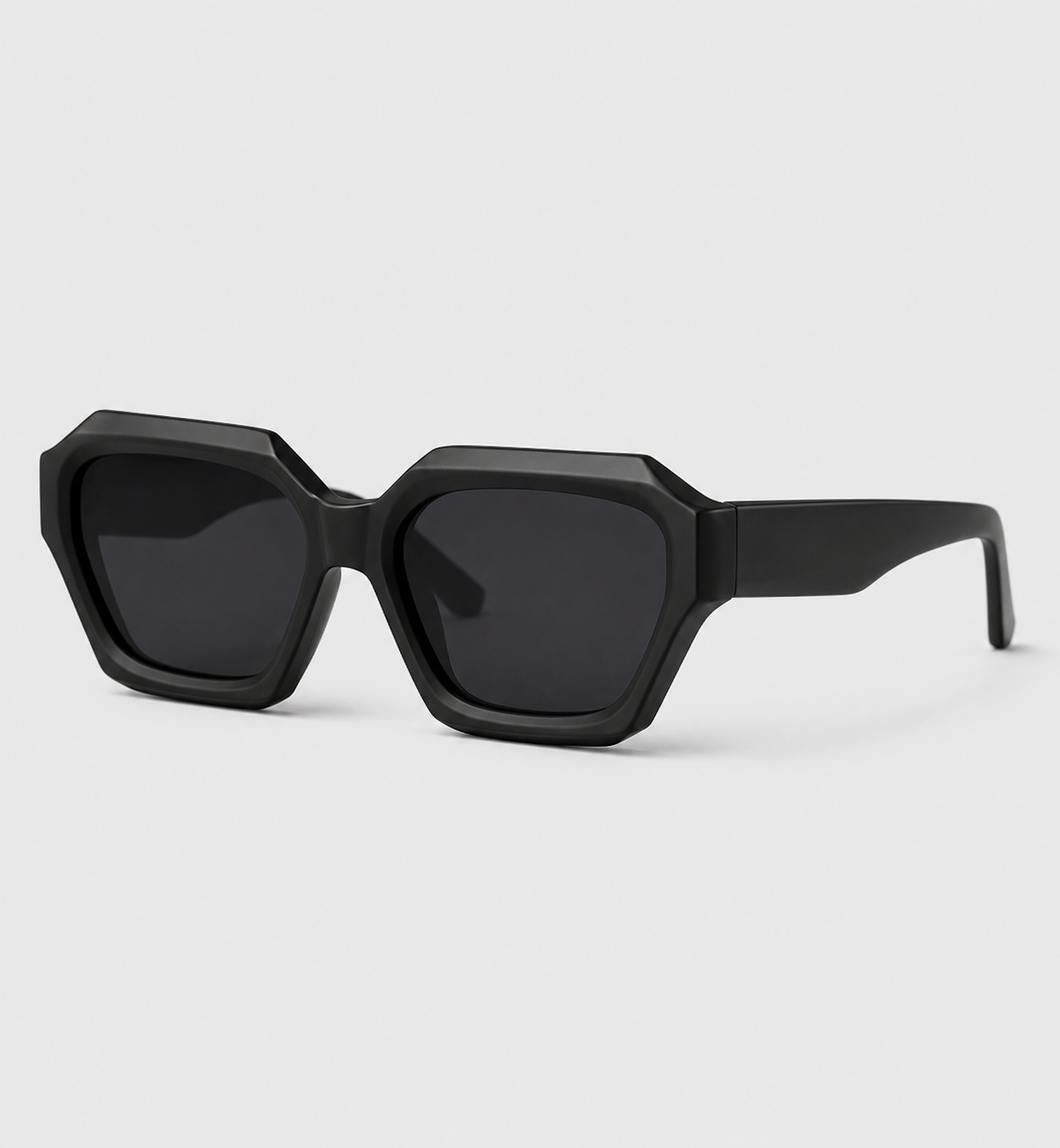 Markante Polygon-Sonnenbrille