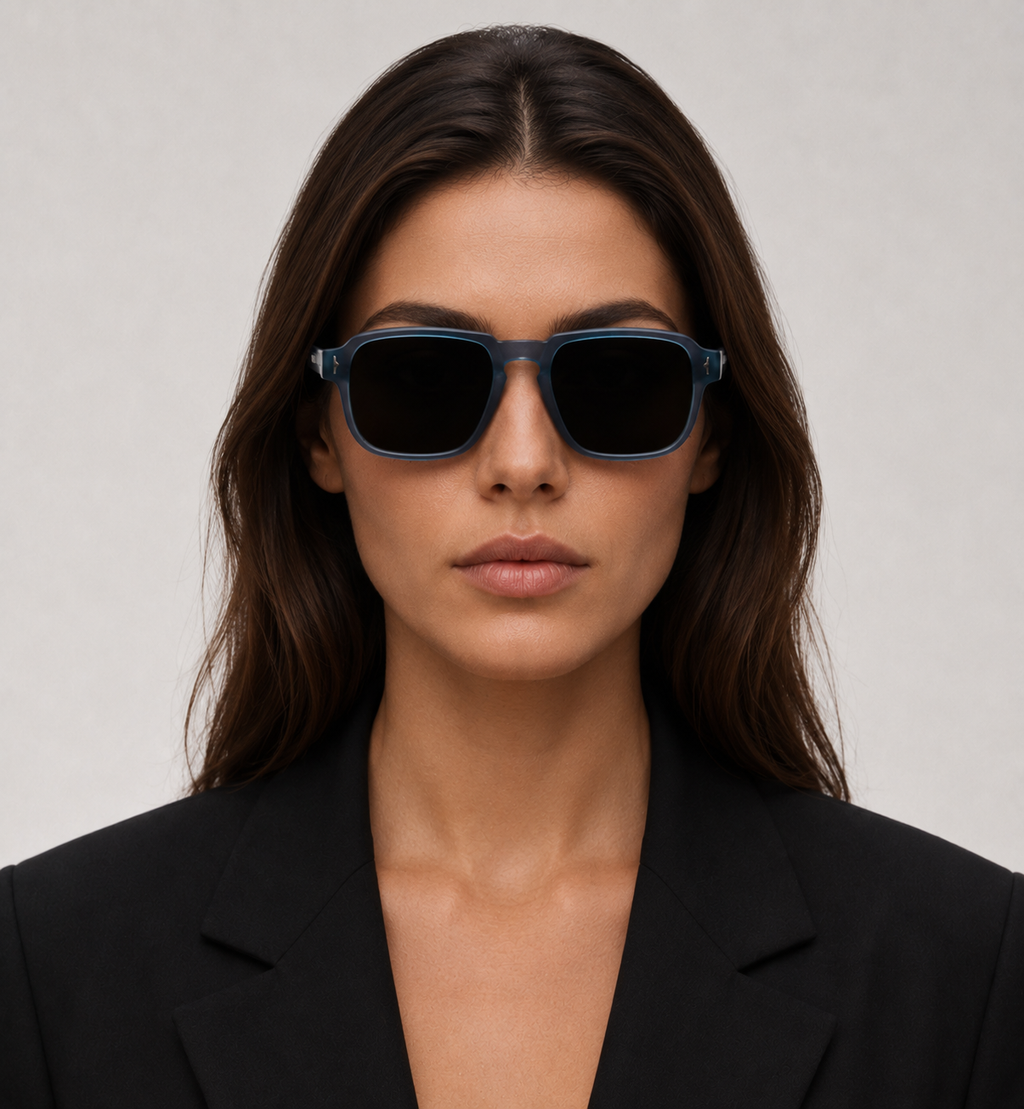 Punk-Quadrat-Pilotenbrille