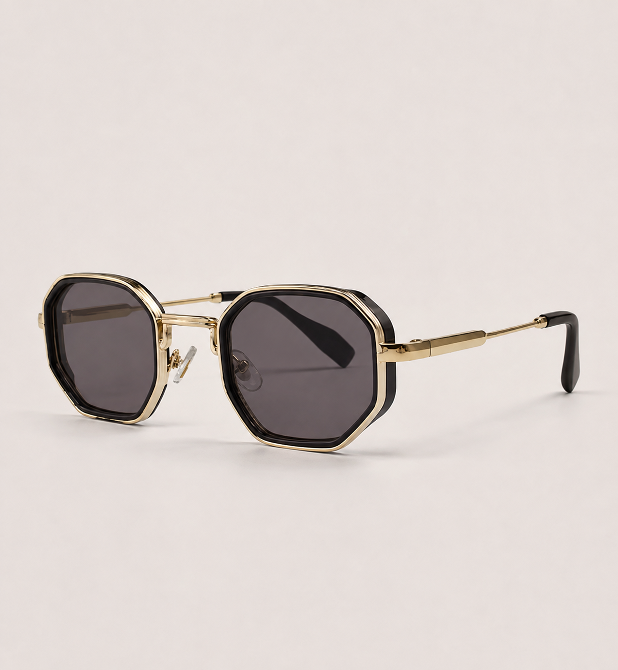 Steampunk Polygon Sonnenbrille