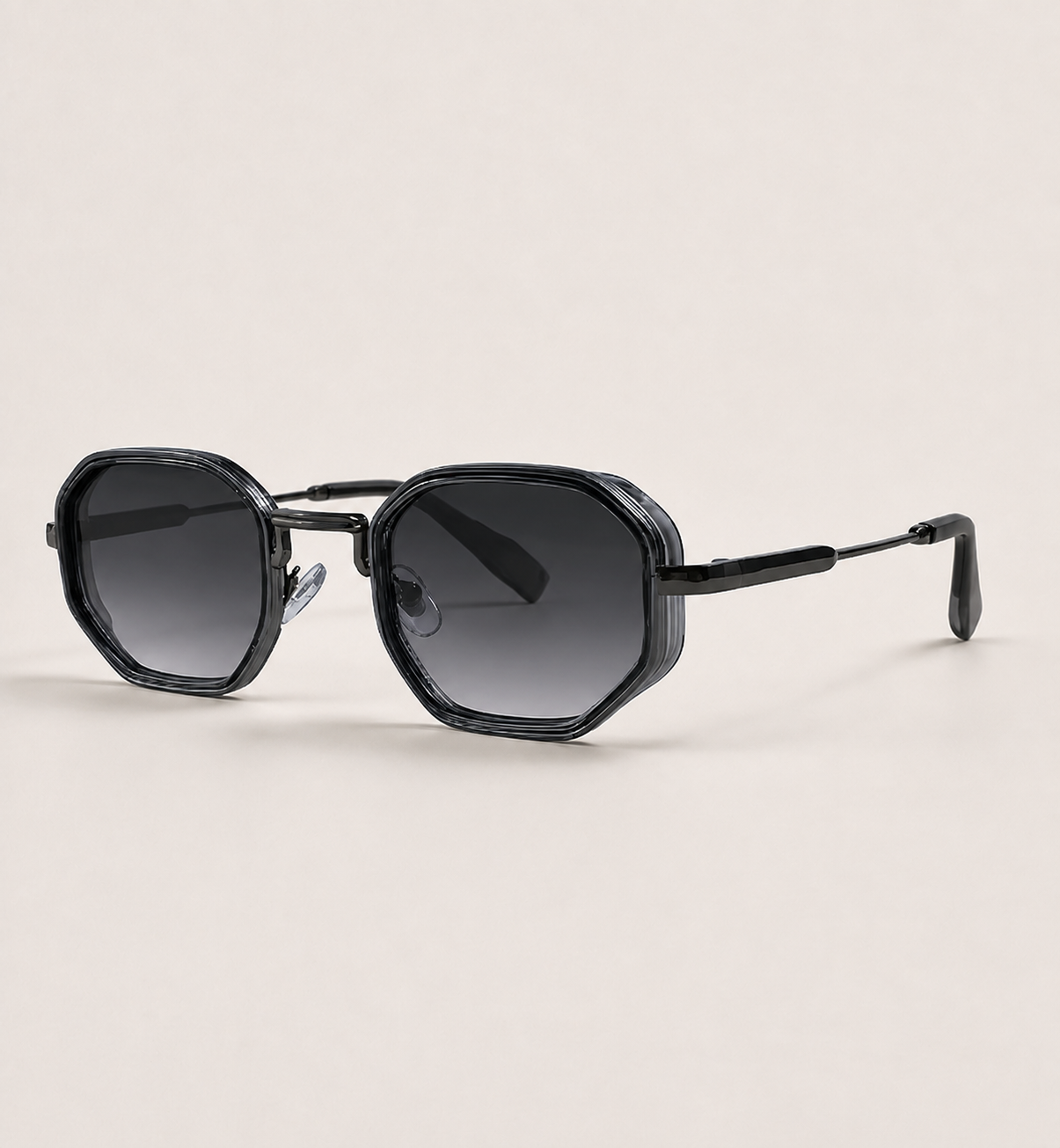 Steampunk Polygon Sonnenbrille