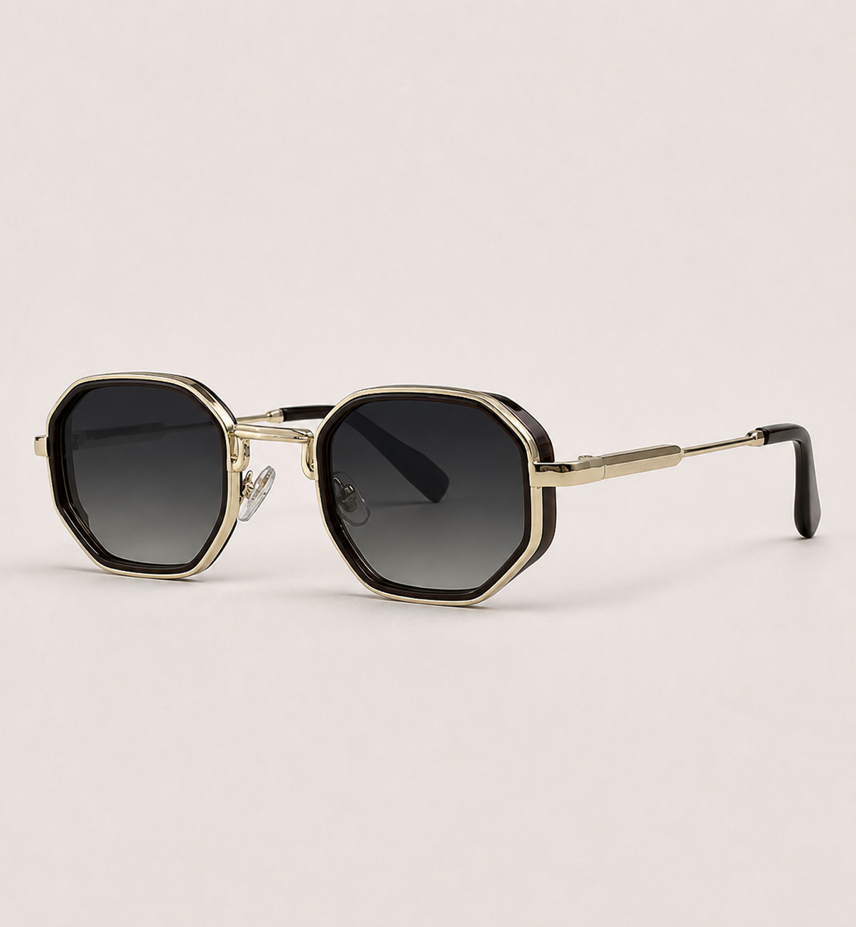 Steampunk Polygon Sonnenbrille