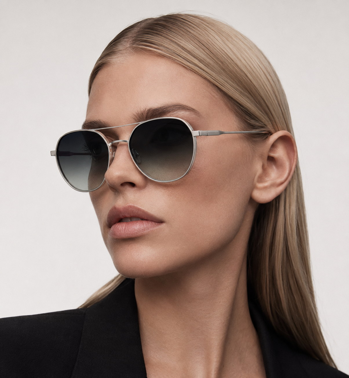Retro Ovale Vintage Sonnenbrille
