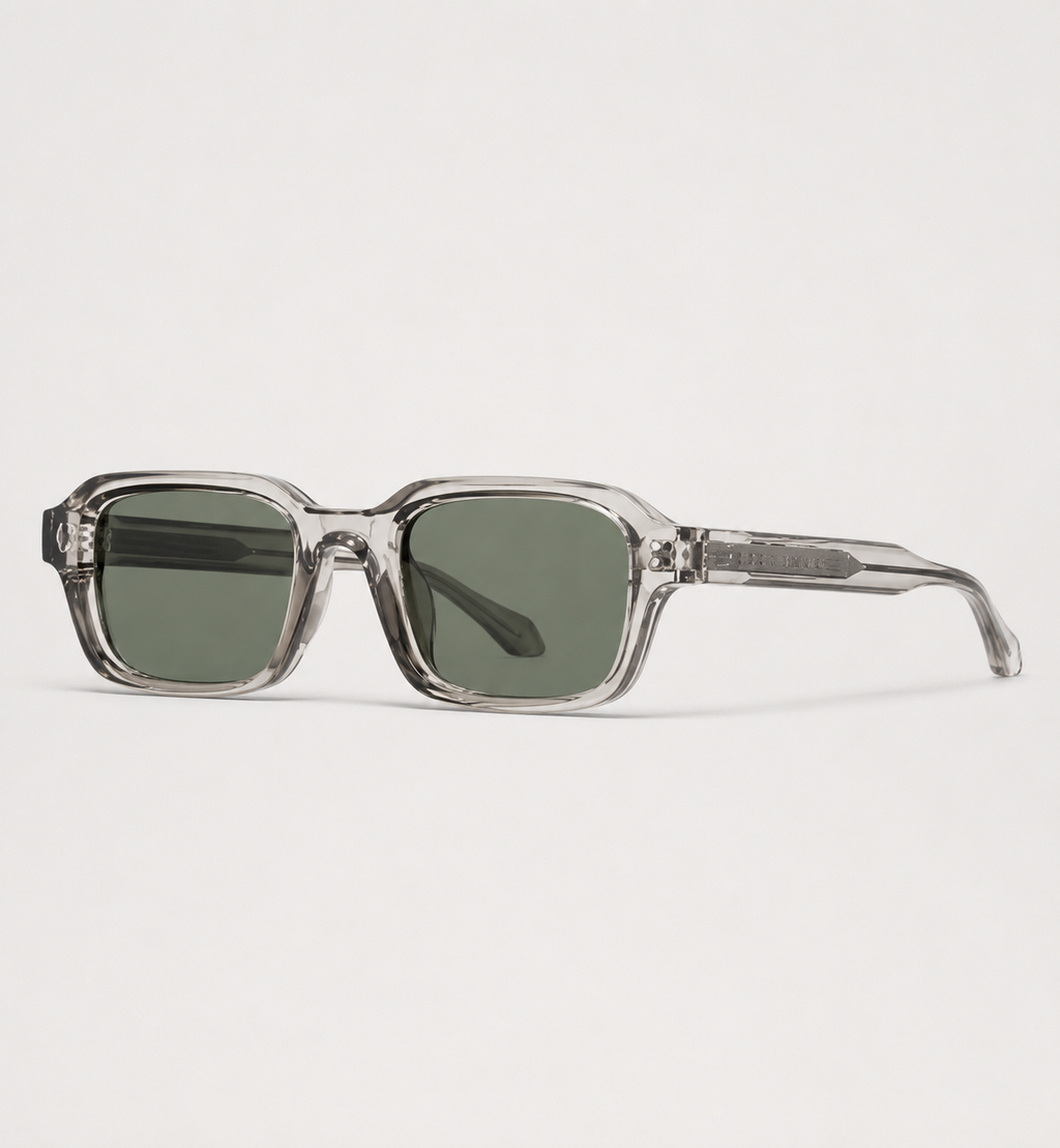 Vintage-Sonnenbrille mit rechteckiger Form