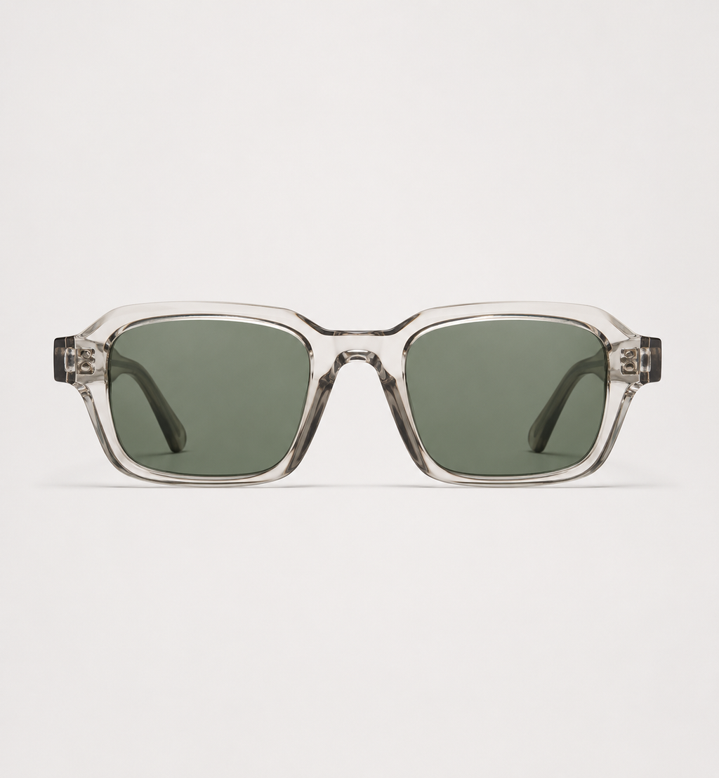 Vintage-Sonnenbrille mit rechteckiger Form