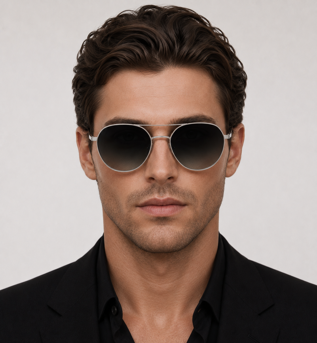 Retro Ovale Vintage Sonnenbrille