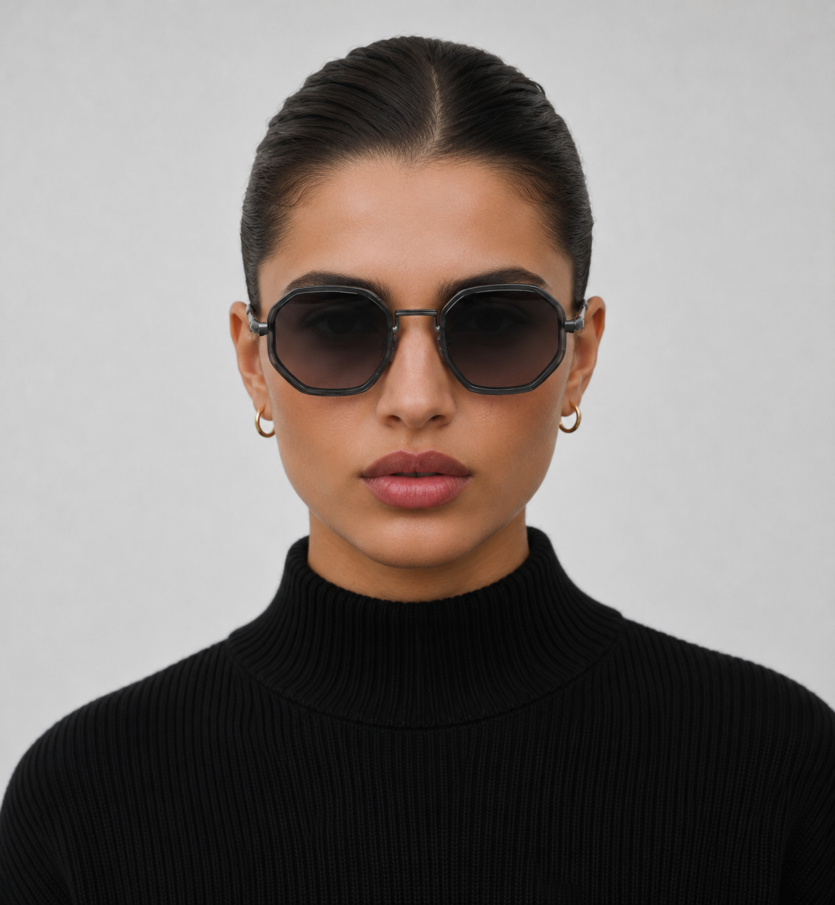Steampunk Polygon Sonnenbrille