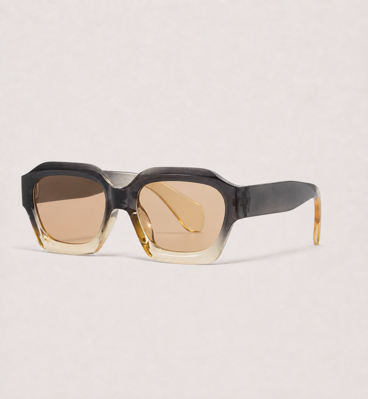 Markante Polygon-Sonnenbrille