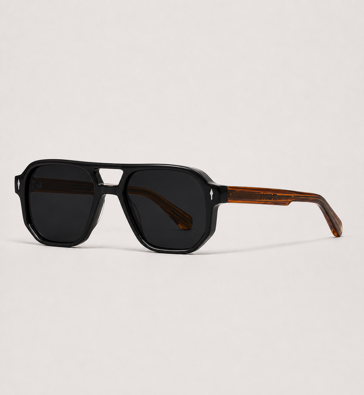 Punk-Quadrat-Pilotenbrille