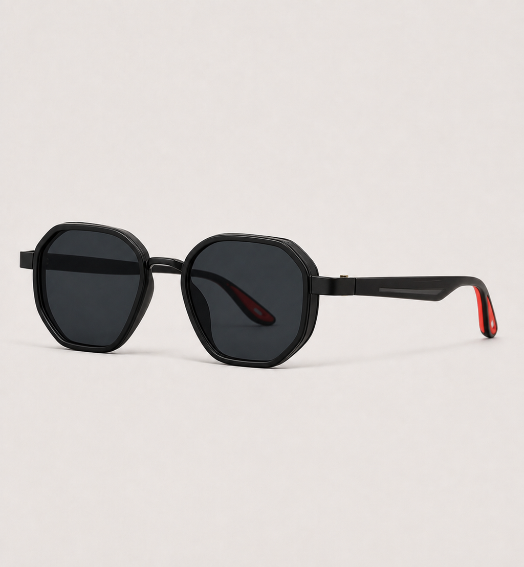 Klassische runde Metallsonnenbrille