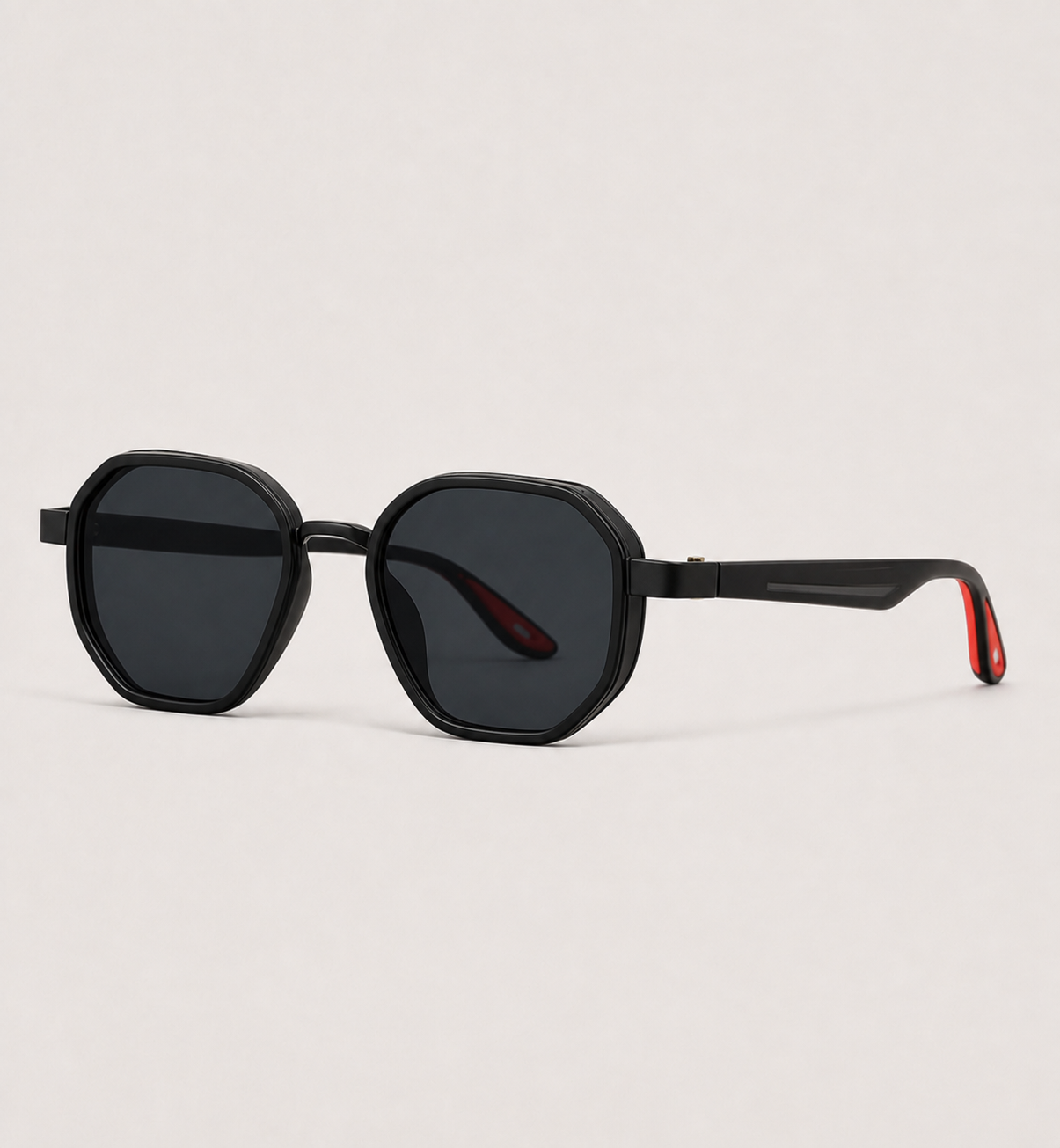 Klassische runde Metallsonnenbrille