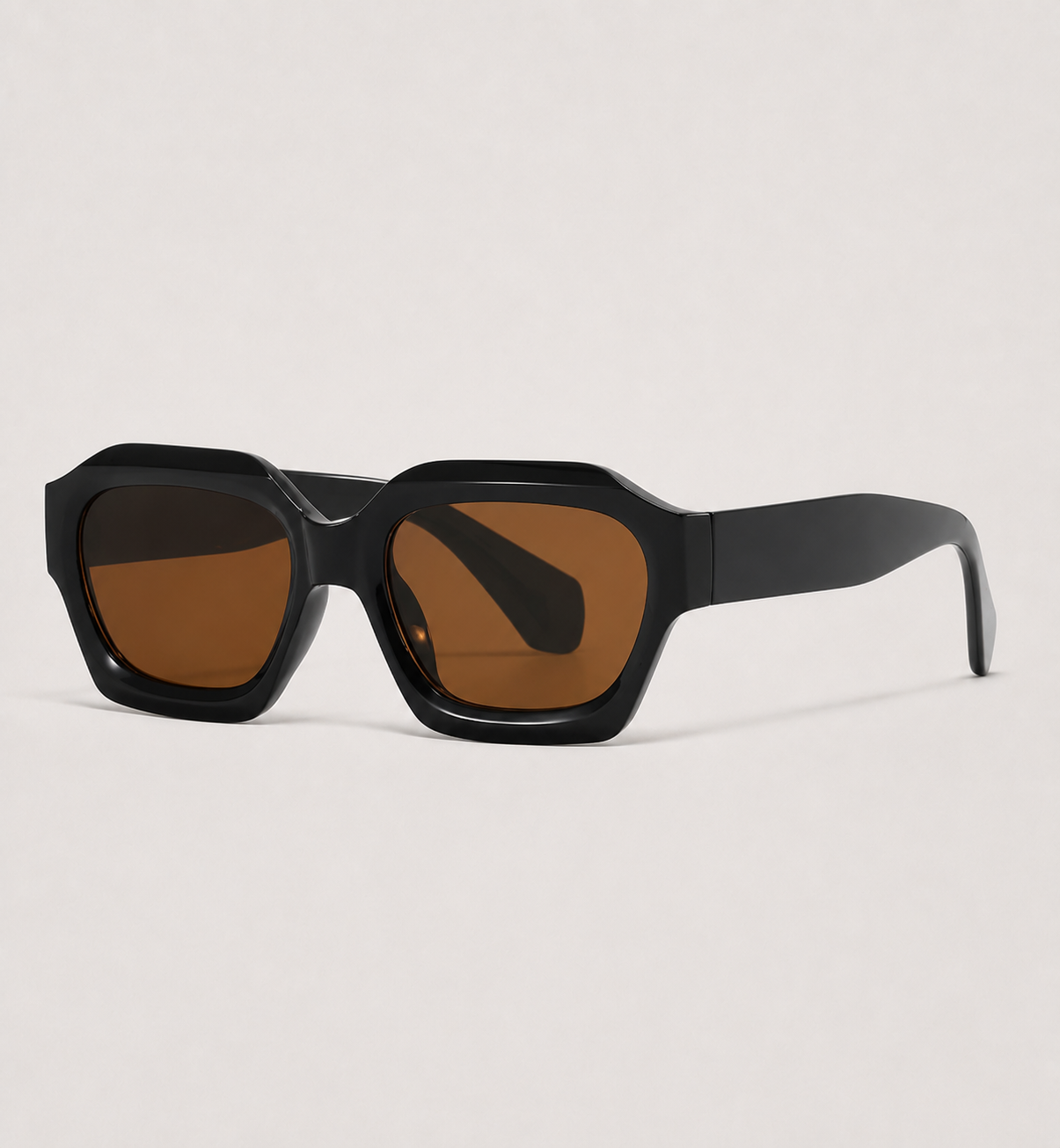 Markante Polygon-Sonnenbrille