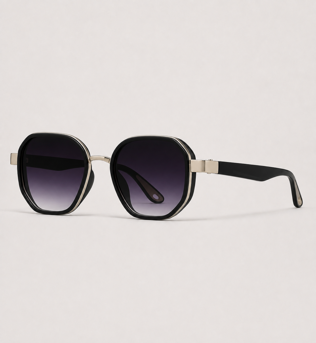 Klassische runde Metallsonnenbrille