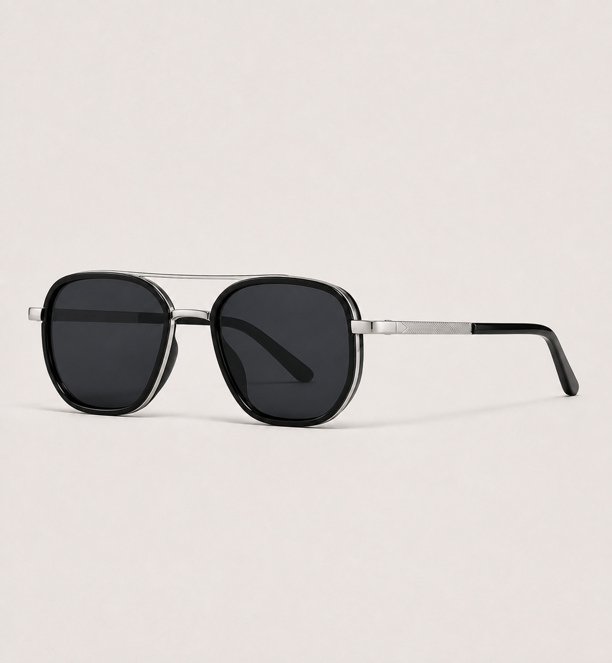 Polarisierte Sonnenbrille quadratischer Form