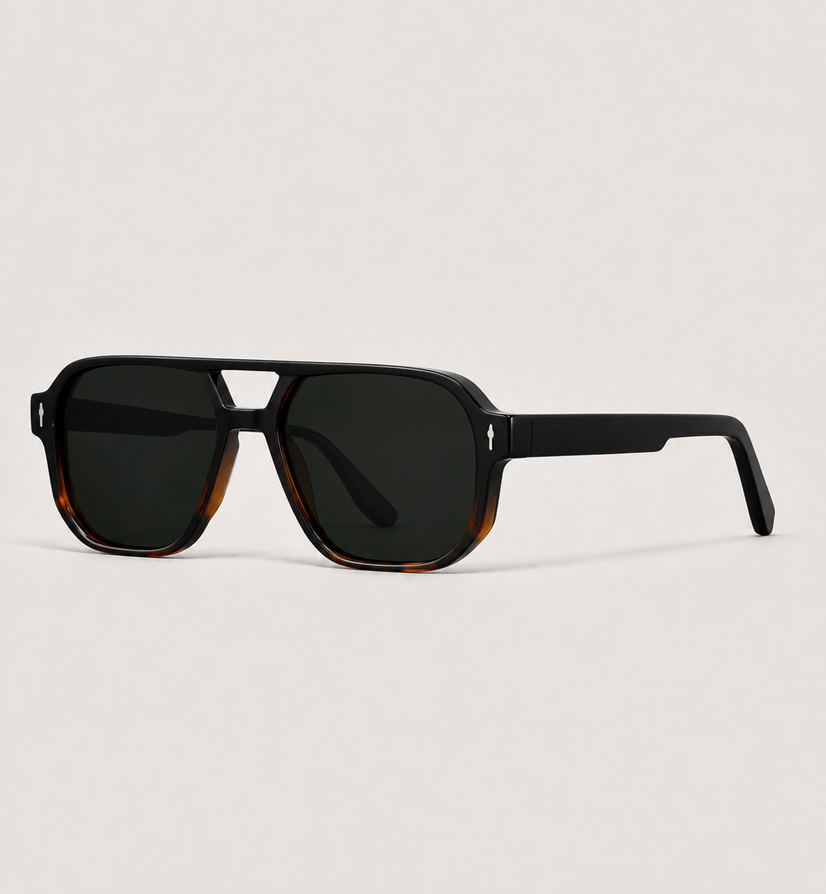 Punk-Quadrat-Pilotenbrille