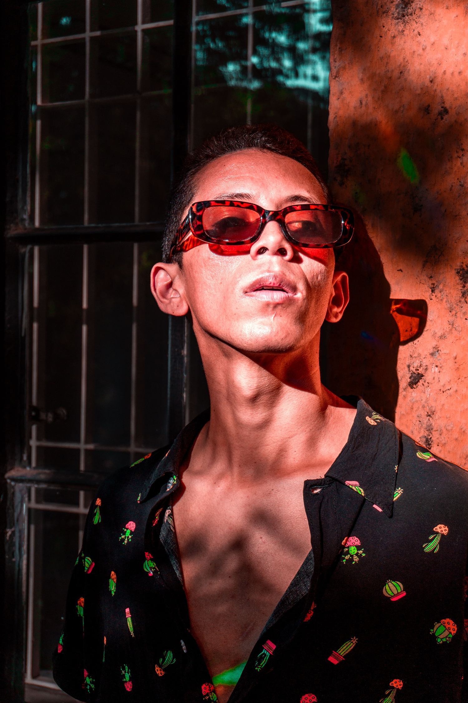 Man wearing Kova sunglasses